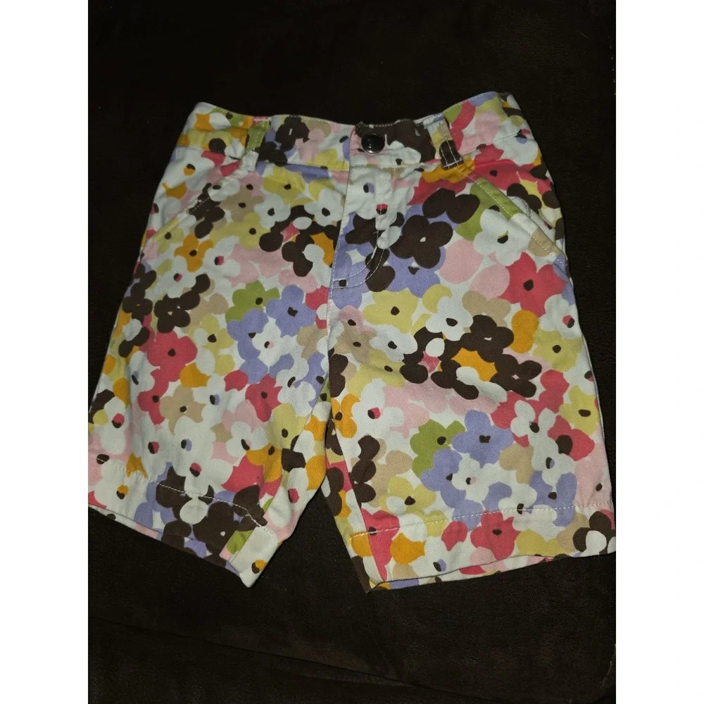 Gymboree glamour safari floral top and shorts size 5‎ outfit